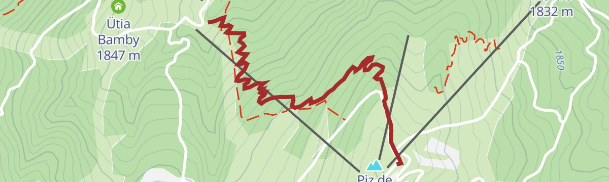 Route map: Bike Beats - Mans Trail